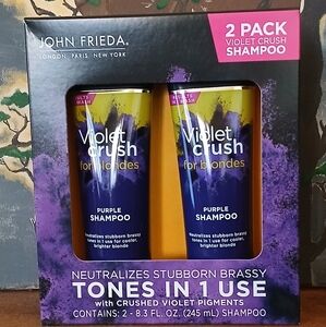 John Frieda Violet Crush Purple Shampoo 2 Pack